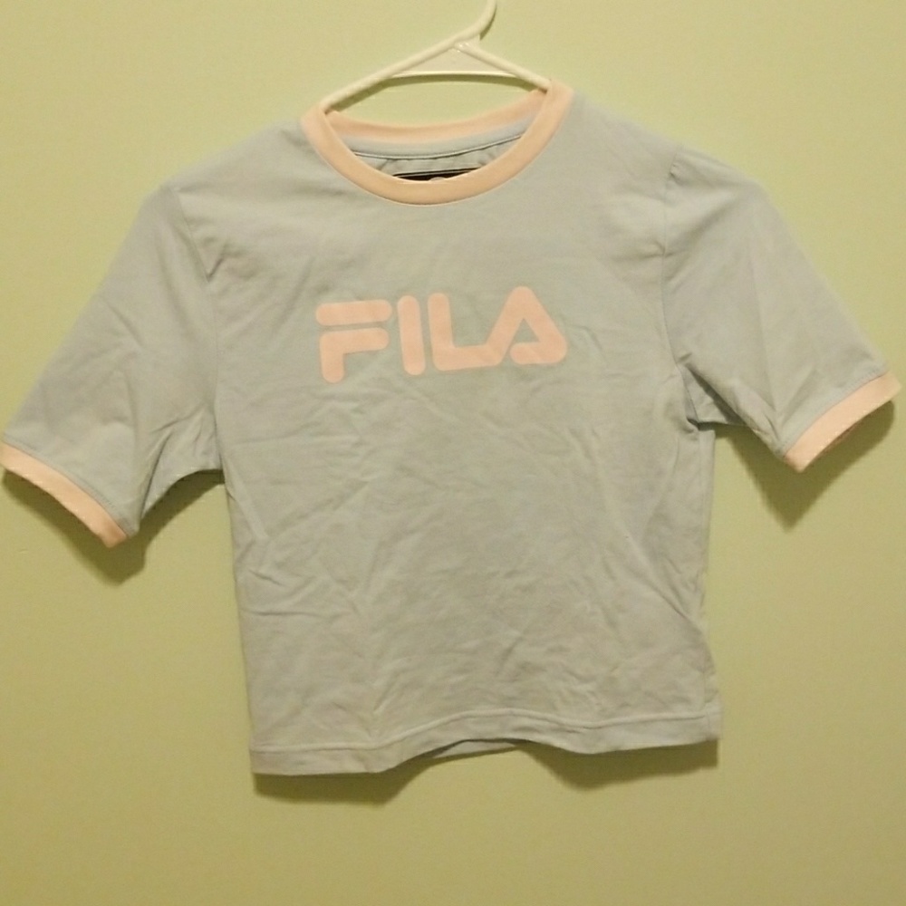 Fila bubblegum blue top
